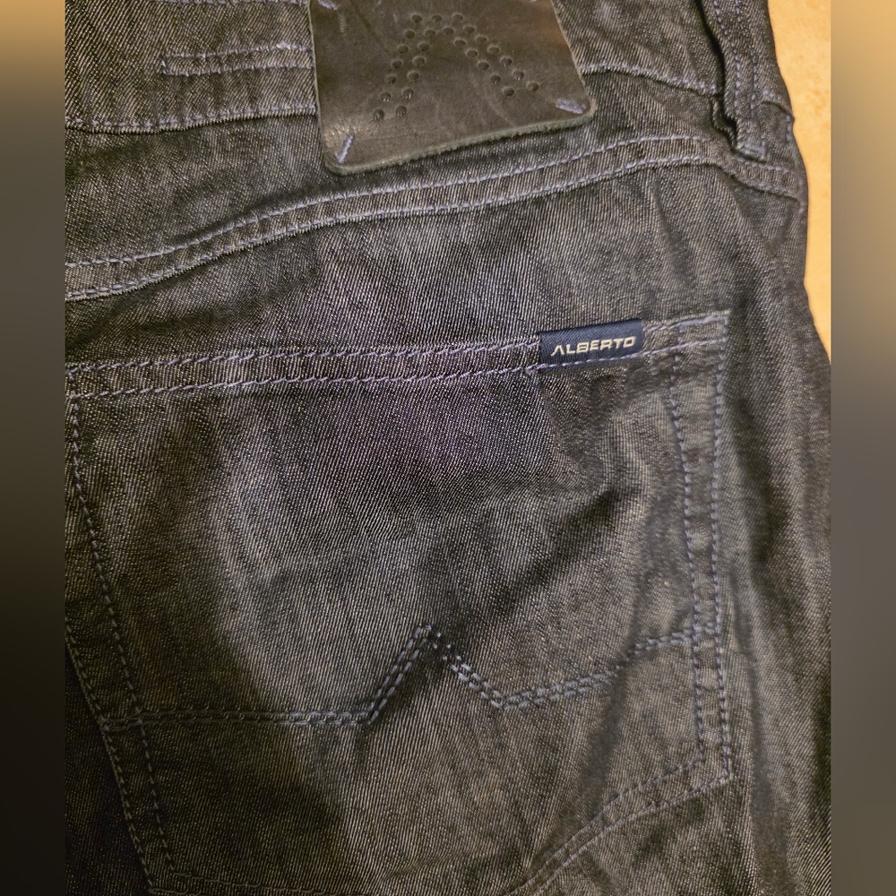 ALBERTO Luxury T400 Comfort Fit Jeans - Size 40 - Picture 8 of 12